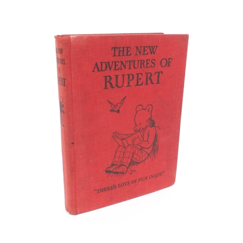 244 - The New Adventures of Rupert - Hardback book, published 1936, Daily Express Publications