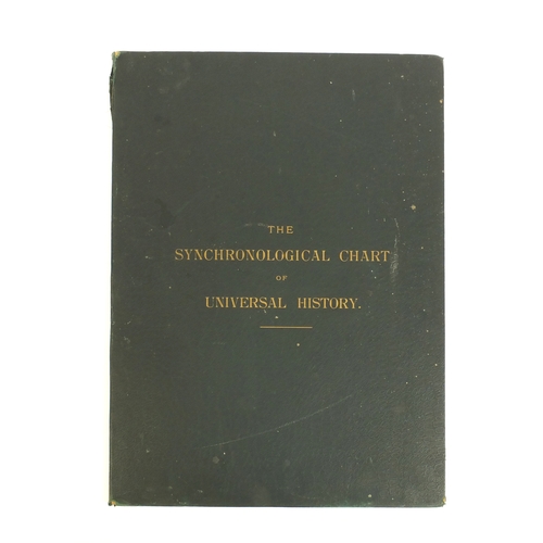 236A - The Synchronological Chart of Universal History - Hardback foldout book, published by C.W.Deacon & C... 