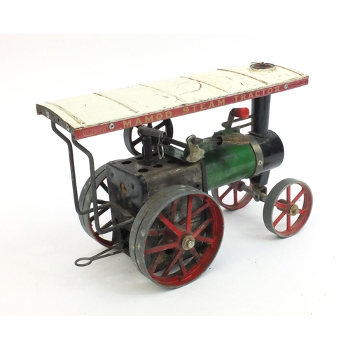 2280 - Mamod steam tractor engine - TE1A, 18cm high