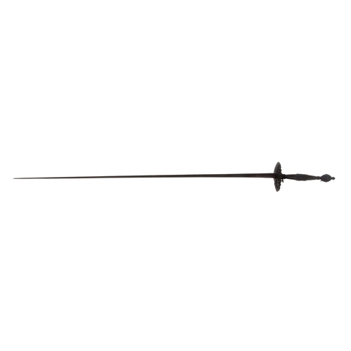 406 - French Military interest rapier sword, 102cm long