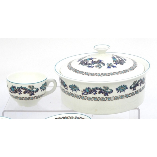 2180 - Collection of Wedgwood hotel dinnerware including plates, bowls, cups, saucers etc, the tallest 14cm... 