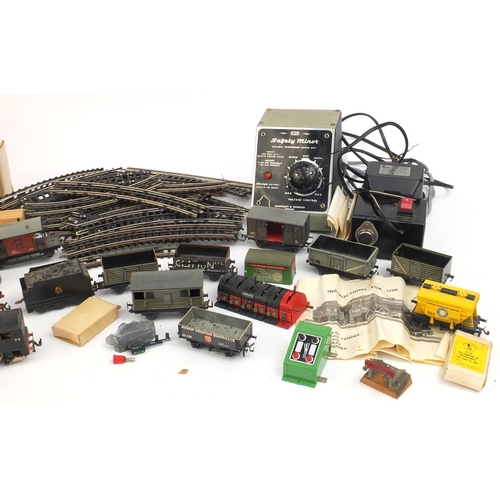 2287 - Collection of Hornby 00 gauge model railway items, including boxed LMS Loco black 5, 6664 Locomotive... 