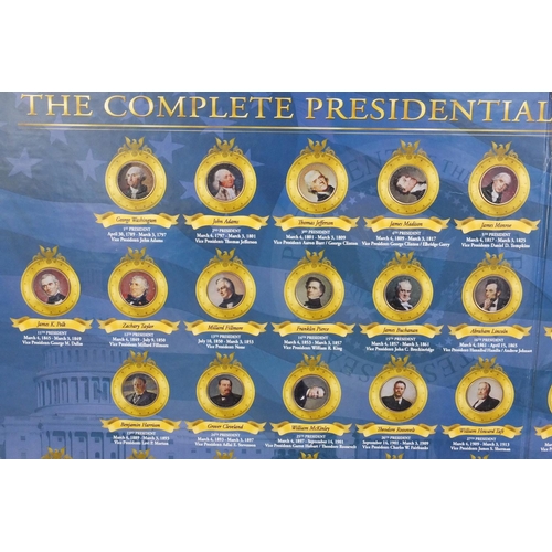 2400 - The complete presidential portrait quarter collection by the Franklin Mint