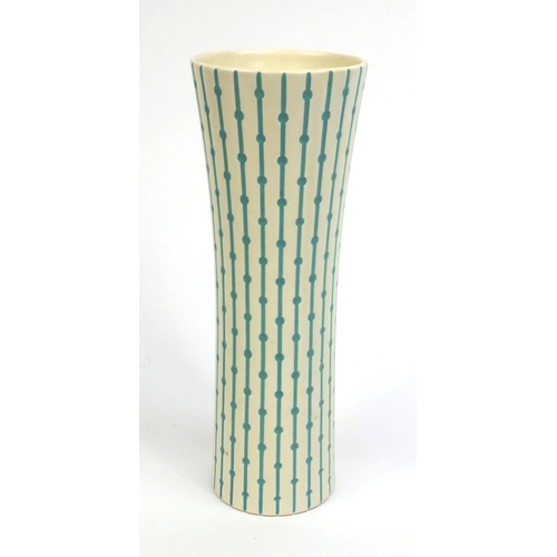 2208 - Vintage Hornsea pottery vase, factory marks to the base, 28cm high