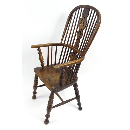 3 - Ash and elm Windsor chair