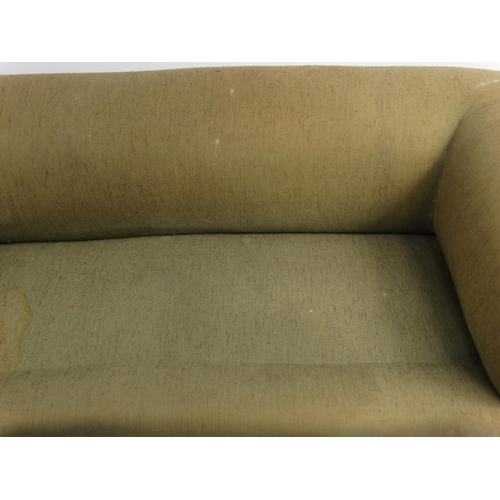 59 - Victorian Chesterfield settee, approximately 205cm wide