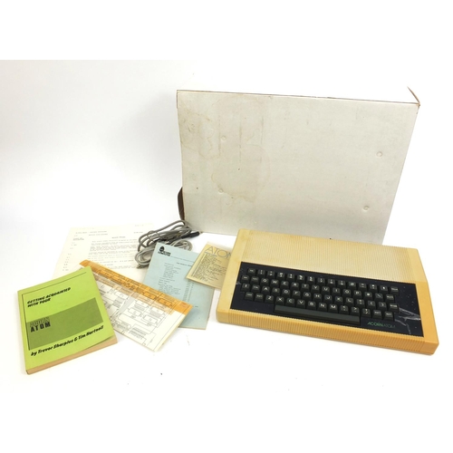 2264 - Boxed Vintage acorn atom computer with manuals