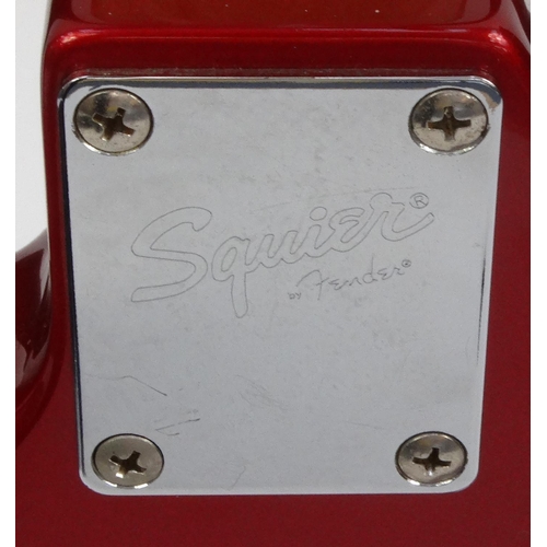 2074 - Squier for fender Stratocaster, serial No.CYO3074969 together with fitted carrying case