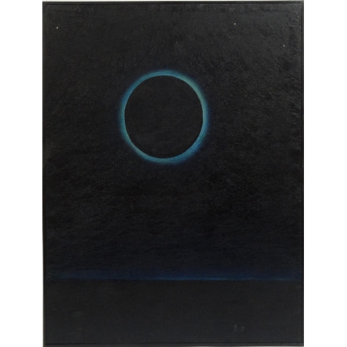 2298 - William Gill - Oil onto canvas titled 'Eclipse' framed, 100cm x 81cm excluding the frame