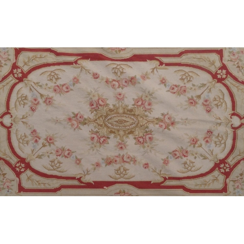 2099 - Aubbuson Savonnerie design needle point rug, 260cm x 157cm