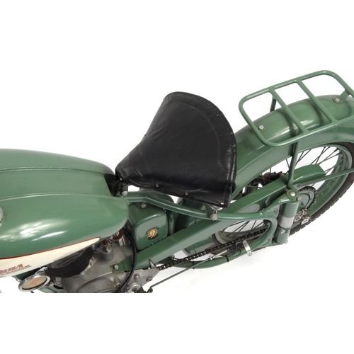 2002 - 1952 Green BSA Bantam D1 125cc motorbike, 15871 recorded miles, registration - AJK 709, one recorded... 