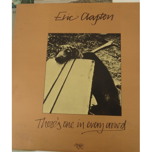 2085 - Case of assorted LP records, including Cream and Eric Clapton