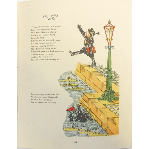242 - Four vintage children's books comprising Struwwelhitler a Nazi story book, the English Struwwelpeter... 