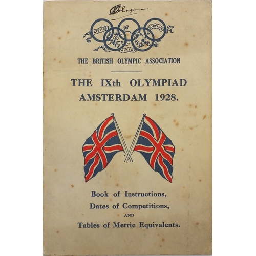 361 - Group of sporting medals and ephemera relating to Olympian Donald Geoffrey Chapman (Son of Lieutenan... 