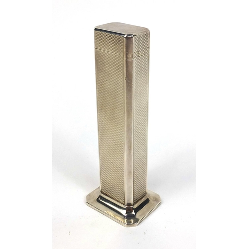 325 - Vintage Dunhill tallboy table lighter, 11cm high