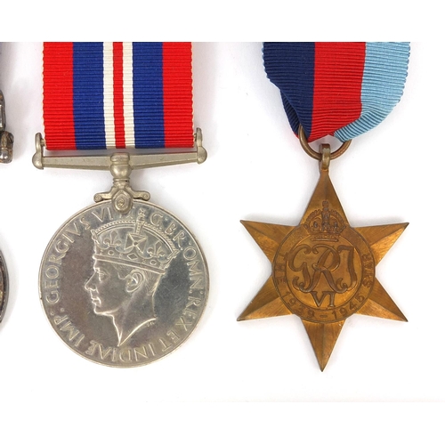 579 - British Military medals comprising a George VI General Service medal with Palestine bar and original... 