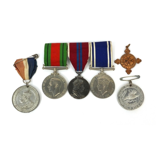 580 - British Police and Military interest medal group comprising for Exemplary Police Service medal award... 