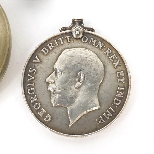 571 - British Military interest World War I 1914-18 war medal awarded to 5717PTE.A.S.LONG.DURH.L.I. togeth... 