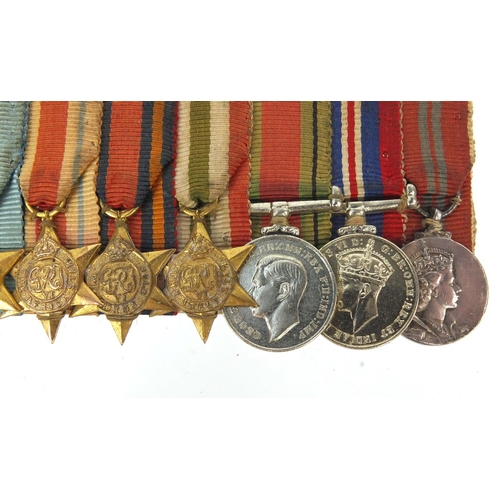 582 - British Military interest dress medal group comprising The Order of The British Empire, Palestine me... 