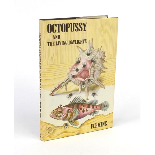 232 - Octopussy and The Living Daylights by Ian Flemming, first edition hardback book, published by Jonath... 