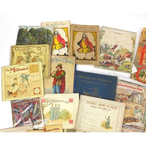 233 - Large collection of antique and later children's books including Frederick Warne & Co examples