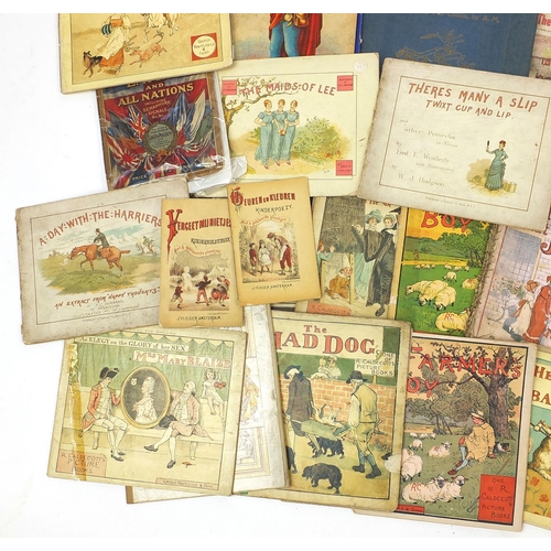 233 - Large collection of antique and later children's books including Frederick Warne & Co examples