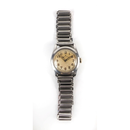 843 - Vintage gentleman's stainless still Rolex Oyster wristwatch with luminous dial and hands, No.223195 ... 