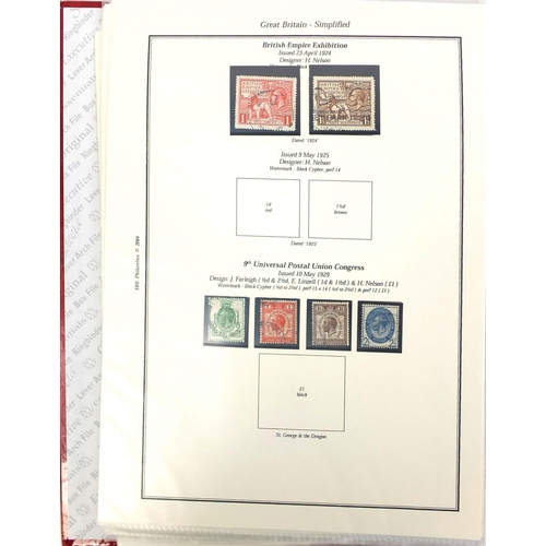 242 - Two albums of Victorian and later stamps and postal history including penny red's, seahorses and Bri... 