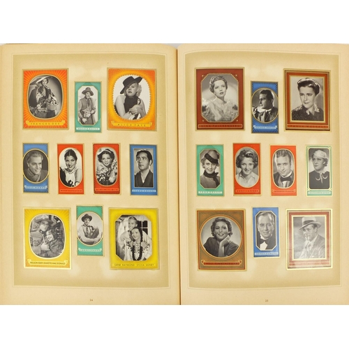 227 - Two albums of Bunte Filmbilder film star cards housed in cardboard sleeves, 30cm x 23cm