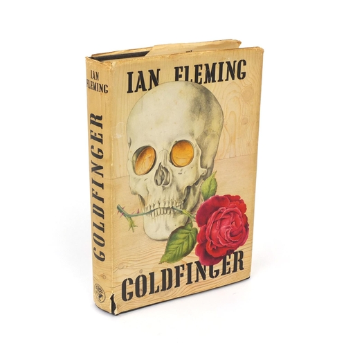 231 - Gold finger by Ian Fleming, first edition hardback book published 1959 by Glidrose Productions, with... 