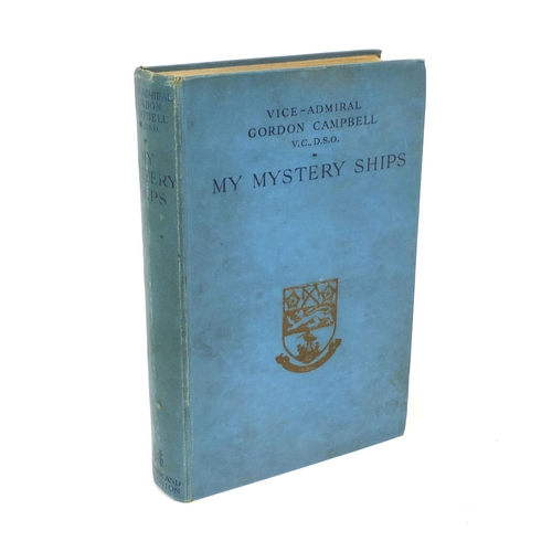 239 - My Mystery Ship, hardback book with a page titled 'Grand Hotel April 1939' signed by various people ... 