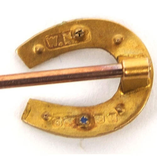 2497 - Three tie pins including a masonic example, approximate weight 5.8g