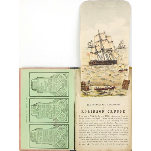 240 - Deans New Scenic Books No. 2 Robinson Crusoe with pop up/fold out illustrations, published by Dean a... 