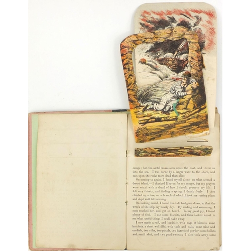 240 - Deans New Scenic Books No. 2 Robinson Crusoe with pop up/fold out illustrations, published by Dean a... 