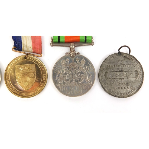 268 - British Military interest World War I Victory and 1914-18 War medals awarded to M2-266313PTE.E.R.DIT... 