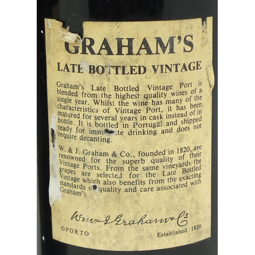 102 - Two 70cl bottles of vintage 1978 Grahams port