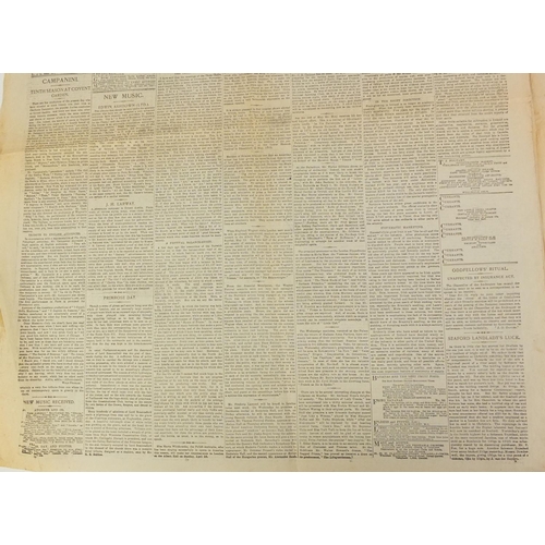 193 - Daily Telegraph dated Saturday April 20th 1912, referring to the tragedy of the Titanic 'An Epic of ... 