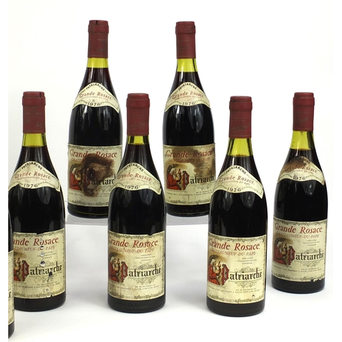 89 - Thirteen 75cl bottles of 1976 Grande Rosace Chateauneuf-Du-Pape red wine