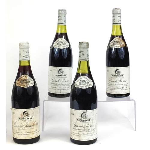 90 - Seven 75cl bottles of 1982 Patriarche Pere Et Fils Gevrey-Chambertin red wine