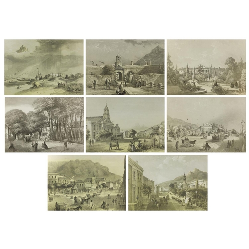 1039 - Group of eight Thomas William Bowler South African Prints, including examples titled St Georges Cath... 