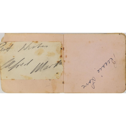 163 - Military interest autograph album including film stars and members of the Guinea Pig Club, the album... 