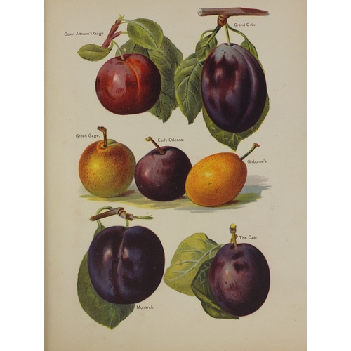 183 - The Fruit Growers Guide - Five hardback books, volumes one, two, three, four and five, with coloured... 