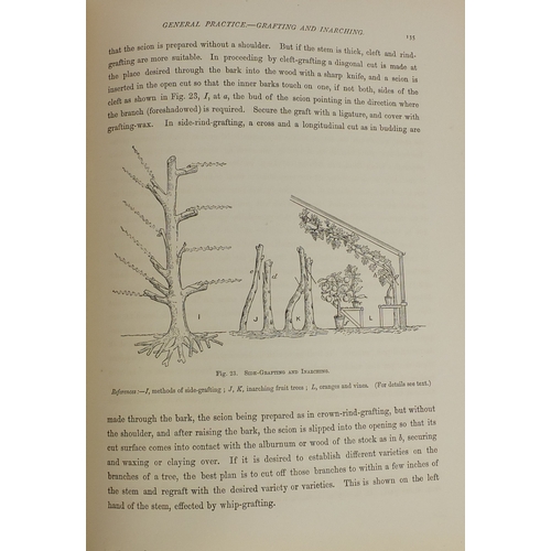 183 - The Fruit Growers Guide - Five hardback books, volumes one, two, three, four and five, with coloured... 