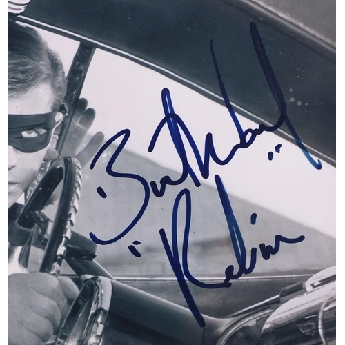 155 - Batman and Robin photograph signed by Adam West and Burt Ward, 25.5cm x 20cm, (PROVENANCE: Obtained ... 