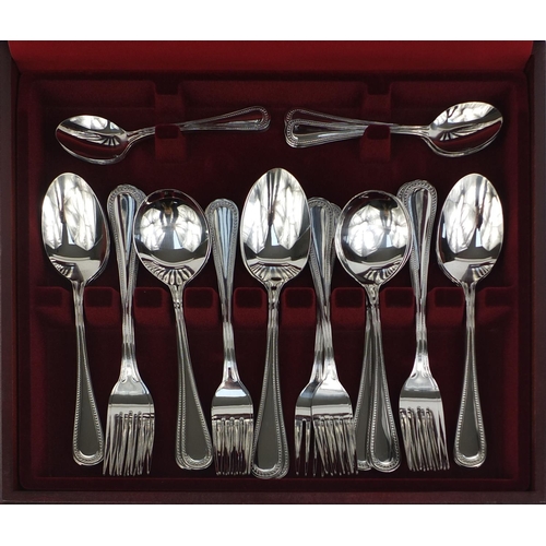 2183 - Viner's six place canteen of Parish stainless steel cutlery