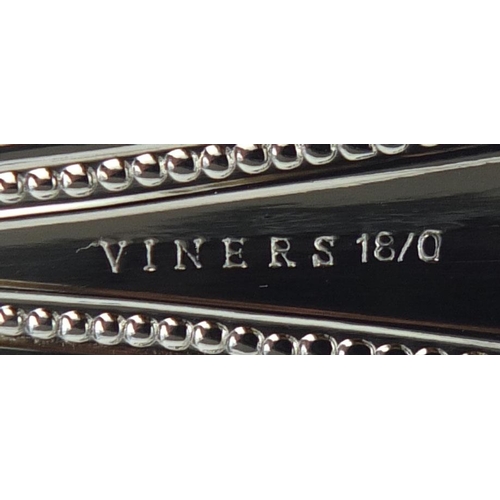 2183 - Viner's six place canteen of Parish stainless steel cutlery