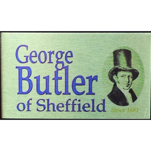 2125 - George Butler of Sheffield six place canteen of stainless steel cutlery