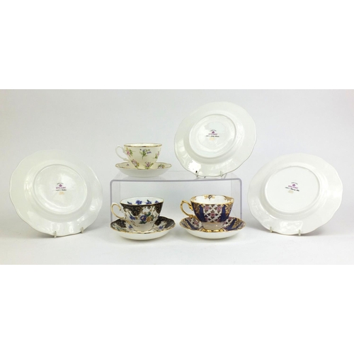 2176 - Group of three Royal Albert Trios from one hundred years of Royal Albert collection, comprising 1900... 