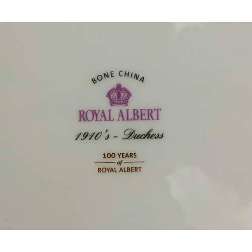 2176 - Group of three Royal Albert Trios from one hundred years of Royal Albert collection, comprising 1900... 