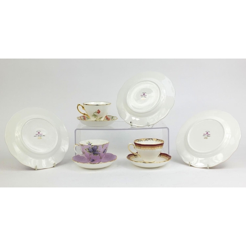 2178 - Group of three Royal Albert Trios from one hundred years of Royal Albert collection, comprising1970'... 